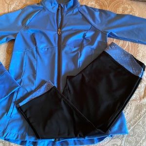 Warm up jacket and leggings set